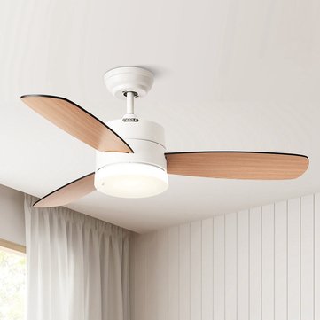 Opple Nordic Style Wooden Ceiling Fan, Ceiling Fan Light With Remote Control