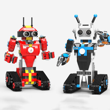 $29.74 for XuanPing DIY STEAM Block Building RC Robot Stick / App Control Progarmmable Robot Toy - Star Warrior