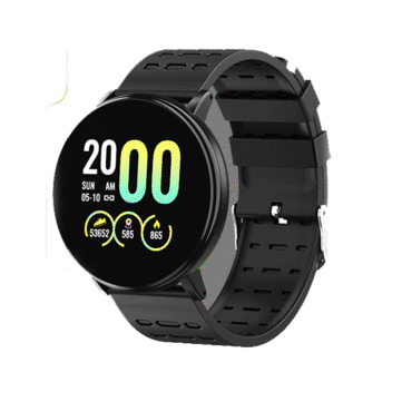 $9.49 for XANES Y19 2.5D Glass Touch Screen IP68 Multiple Languages Smart Watch