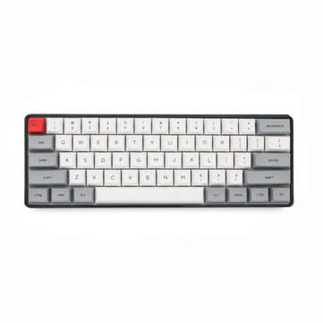 Geek Customized SK61 60% 61 Keys NKRO Gateron Optical Axis Type－C Wired RGB Backlight Mechanical Gaming Keyboard
