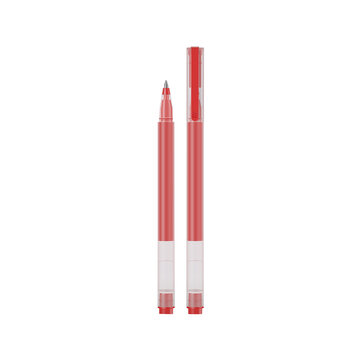 Original XIAOMI 10 Pcs/Pack Super Durable Gel Pens Signing Pen 0.5mm Smooth Writing Pen Japan Mikuni Ink For Students School Office Supplies Red