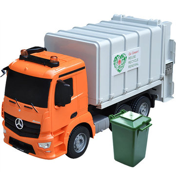 $56.89 for Double E E560-003 1/20 2.4G 8CH RC Car EP Cleaning Garbage Truck with LED Light RTR Model