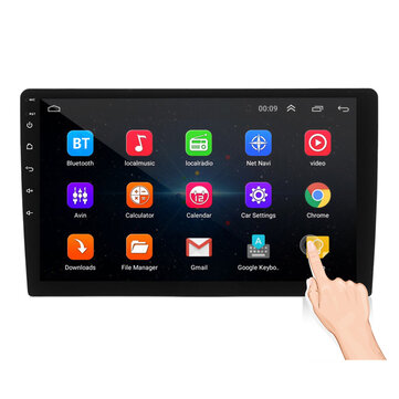 iMars 9 Inch 2DIN for Android 8.1 Car Stereo Radio 1+16G IPS 2.5D Touch Screen GPS WIFI FM