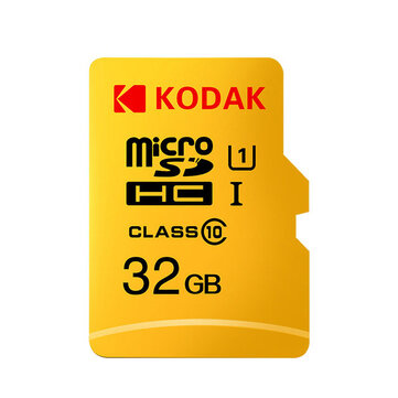 KODAK Micro SD Card TF Card U1 Class 10 SDXC SDHC Memory Card 32G 64G 128G for Video Mobile Storage