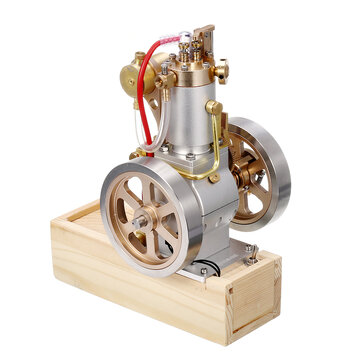 Eachine ETX Hit ＆ Miss Gas Vertical Engine Stirling Engine Model Upgraded Version Water Cooling Cycle Engine Collection