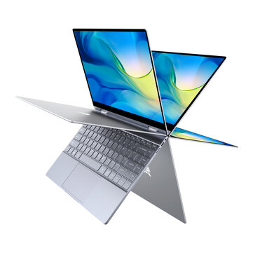 BMAX Y13 Laptop 13.3 inch 360－degree Touchscreen Intel N4100 8GB 256GB SSD 5mm Narrow Bezel Backlight Notebook