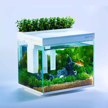 Geometry 15L/30L Smart Temperature Control AI Fish Tank Real Time Monitoring Of Water Quality Efficient Filtration APP Controls From Xiaomi Youpin