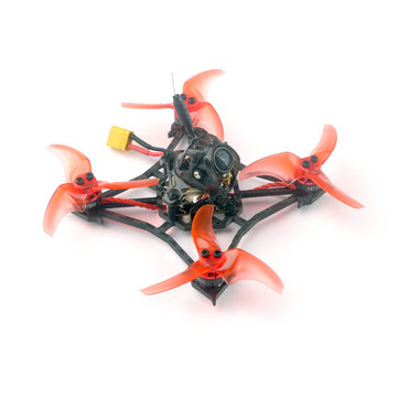 Happymodel Larva X 100mm Crazybee F4 PRO V3.0 2-3S 2.5 Inch FPV Racing Drone BNF w/ Runcam Nano2 Camera - Compatible Frsky D8 Receiver