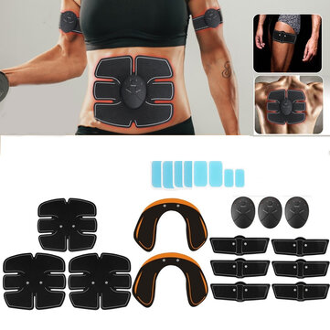 KALOAD 32pcs/set ABS Stimulator Hip Trainer Buttocks Lifter Abdominal Muscle Trainer Sports...