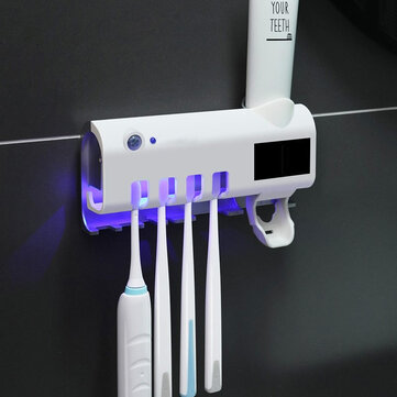 MIKATU Smart Solar Power PIR Induction Electric Toothbrush Sterilizer